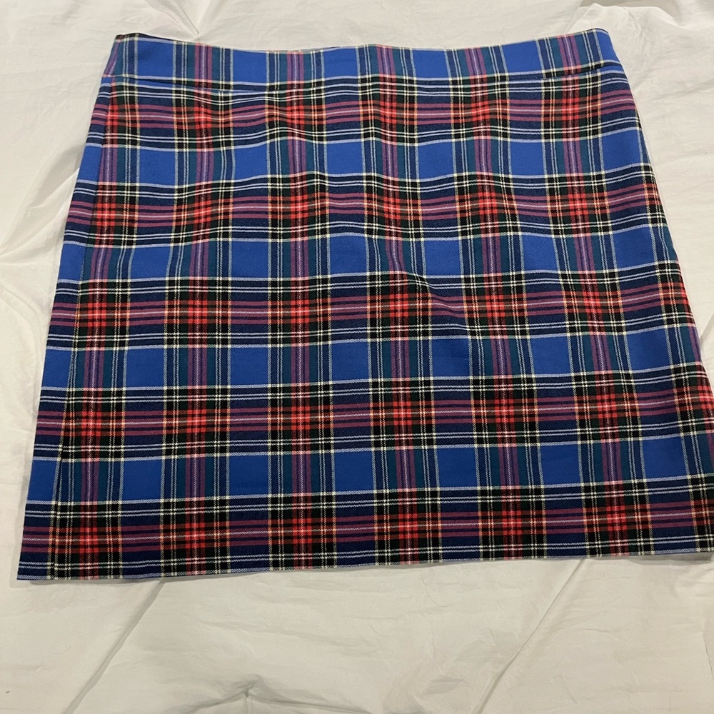 Preppy J Crew Plaid Skirt